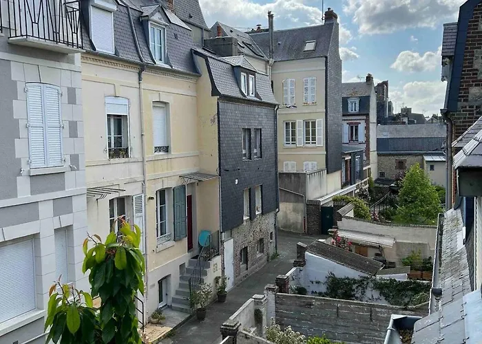 La Dolce Trouvillaise - Maison 5 Personnes - Plein Centre - Au Calme - Belle Terrasse
