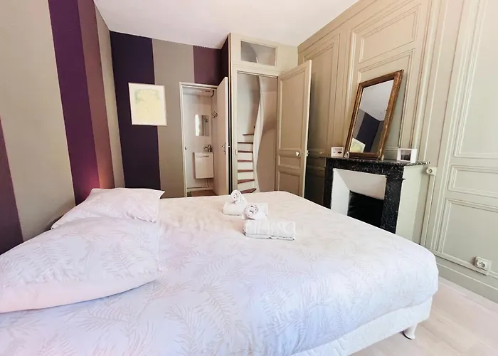 La Dolce Trouvillaise - Maison 5 Personnes - Plein Centre - Au Calme - Belle Terrasse